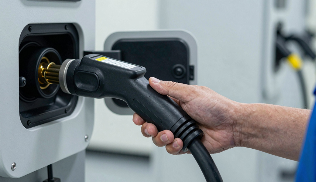 مسدس شحن EV وصناعة كومة الشحن